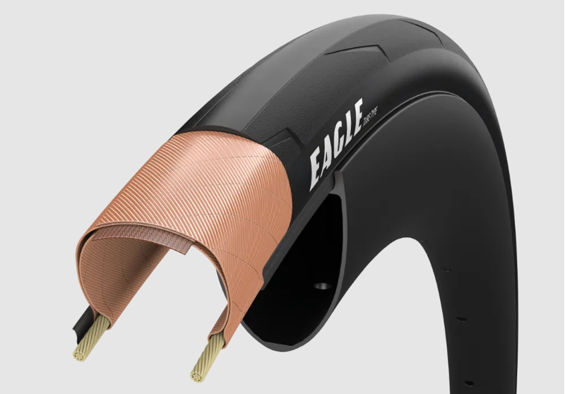 Goodyear Eagle Tube Type Road Tyre in Black 700x25-1